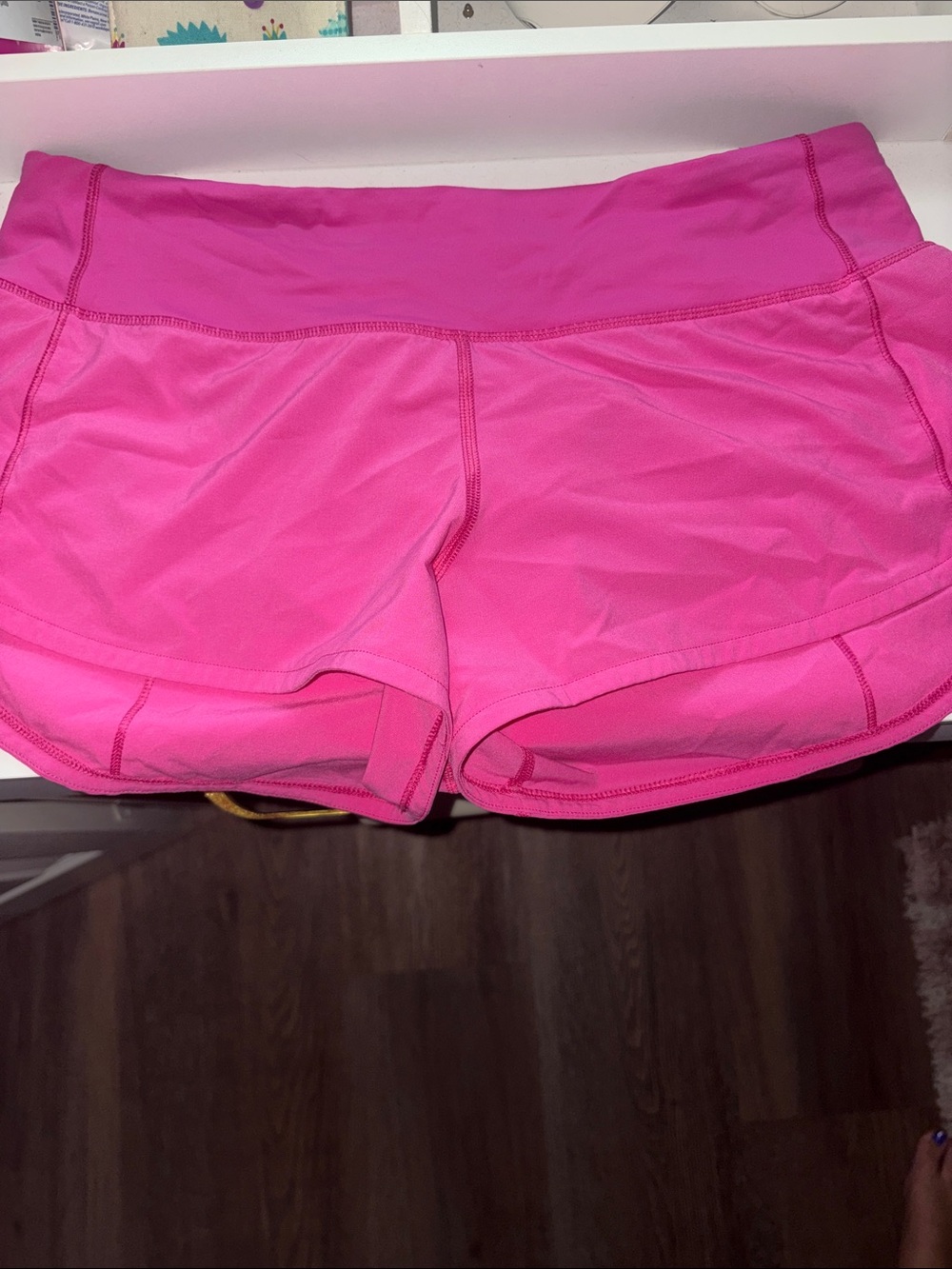 lululemon athletica Bright Pink Athletic Shorts